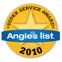 Angie's List Super Service Award 2010